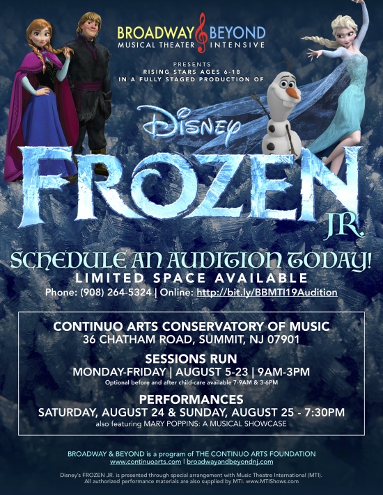 Frozen Jr. Poster